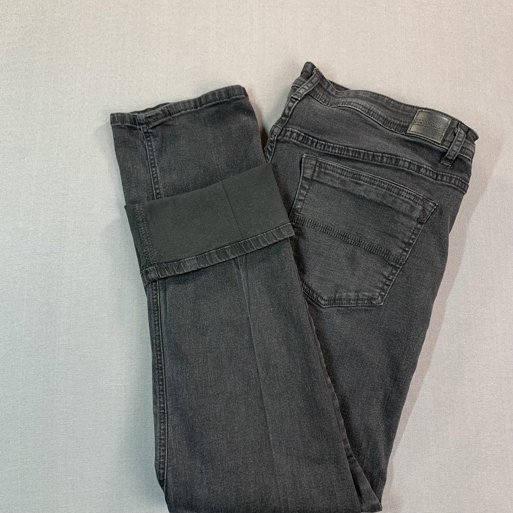 Truth Substance Jeans Men 40x31 Fit Black Skinny Stretch Denim‎ Black Wash
